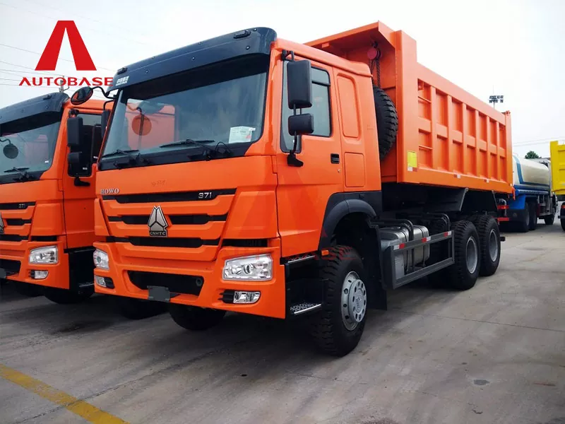 sinotruk Howo 6 × 4 ڈمپ ٹرک
